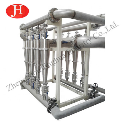Cassava Stärke Milch Desand Ausrüstung 5t / h automatische Bedienung Nylon