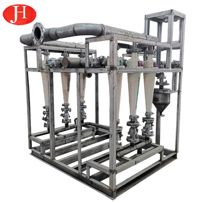 Cassava Stärke Milch Desand Ausrüstung 5t / h automatische Bedienung Nylon