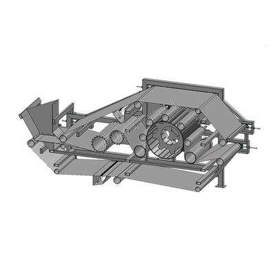 Elektrische 5.5kw Kartoffelstärke, die Maschinen-Faser-Entwässerungsmittel-Geräte herstellt