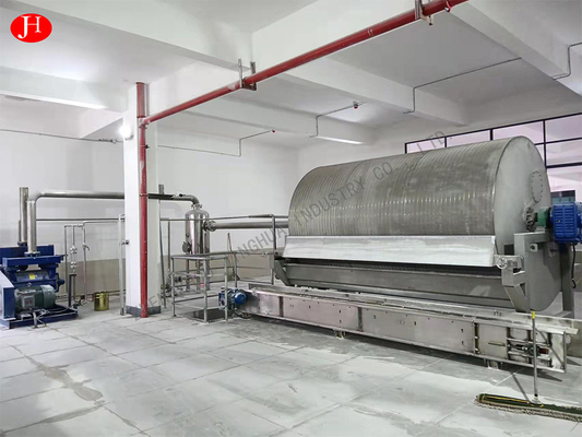 Elektrischer Stärke-Vakuumfilter-Maschinen-Kartoffelstärke-Fertigungsstraße-Hersteller