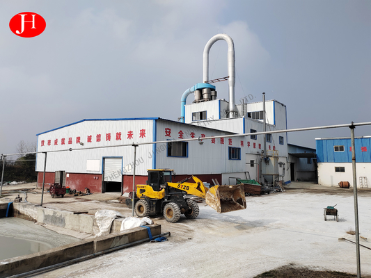 Hocheffiziente Süßkartoffelstärke-Maschine 400kg Edelstahlschirm