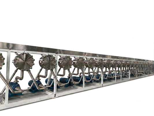 Cassava Starch Processing Plant Complete Production Line Automatic Peeling Rasping Separation Dewatering