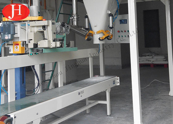 50kg wiegen quantitatives Mehl-Verpackmaschine der Manioka-4Kw