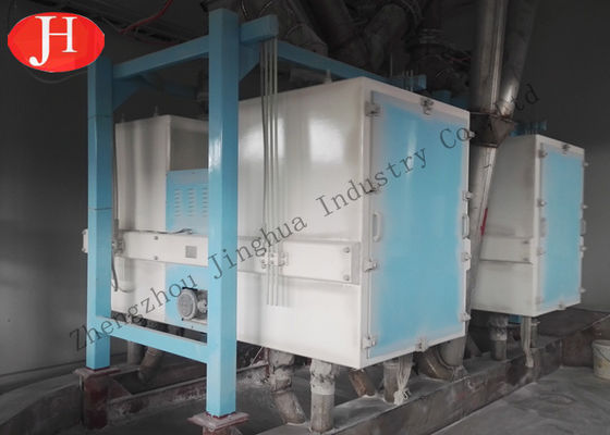 Vier Behälter-Pulver-Filter-Potato Starch Making-Maschine