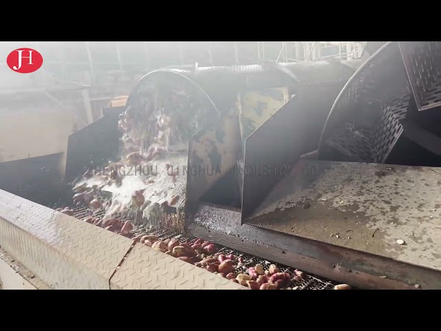 CHINA Edelstahl-Cassava-Stärke-Produktionslinie Drehwaschmaschine à vendre