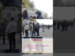 Delegationen aus Nigeria und Indonesien besuchten die Fabrik