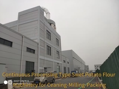 Dauerverarbeitung Süßkartoffelmehl Ausrüstung Süßkartoffelstärke Maschine