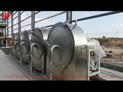 Stärkeverarbeitung Cassava Stärkeherstellungsmaschine für die Stärkeproduktion von Cassava