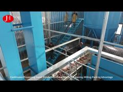 Kontinuierliche Verarbeitung von Süßkartoffelstärke-Maschine mit Reinigungs-Mahl-Verpackungs-Vorteil