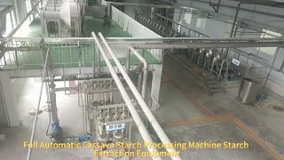 Multifunctional Cassava Starch Machine Raw Tubers Deep Processing Device