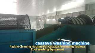 Cassava-Paddelreinigungsmaschine mit hoher Kapazität