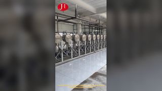 Maßgeschneiderte Maisstärke Produktionslinie für Hydrozyklone Ausrüstung Produktionslinie