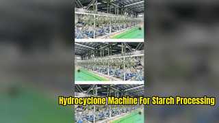 Hydrozyklonmaschine für die Stärkeverarbeitung